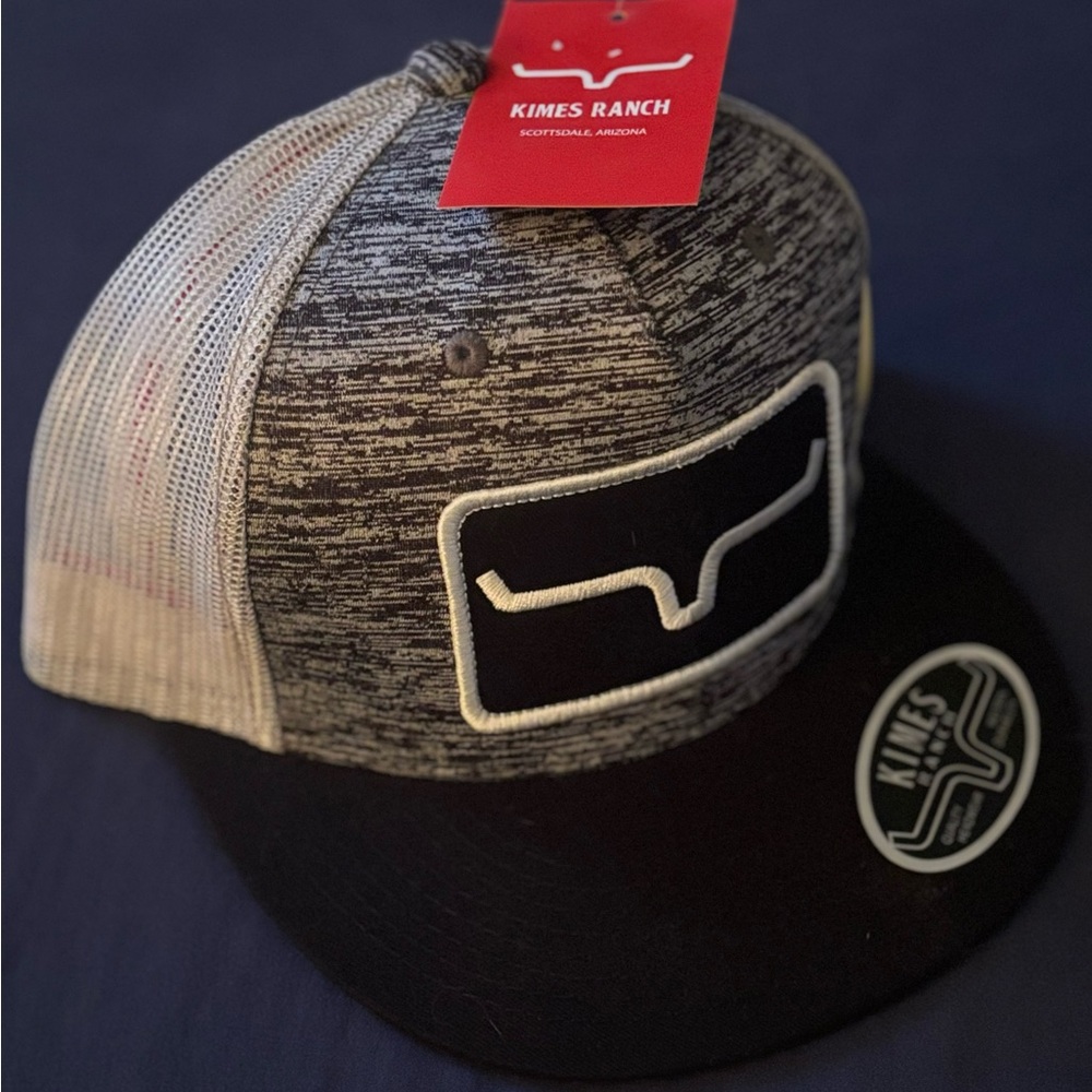 Kimes Ranch* Flat bill type hat.